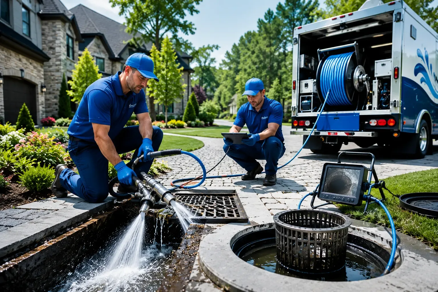 Local outdoor drain cleaning professionals in Harrisonburg, VA